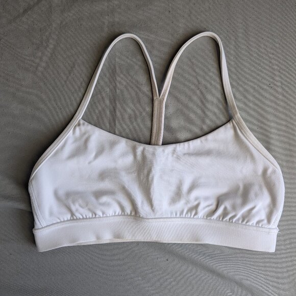 Lululemon White Flow Y Bra - Picture 2 of 4